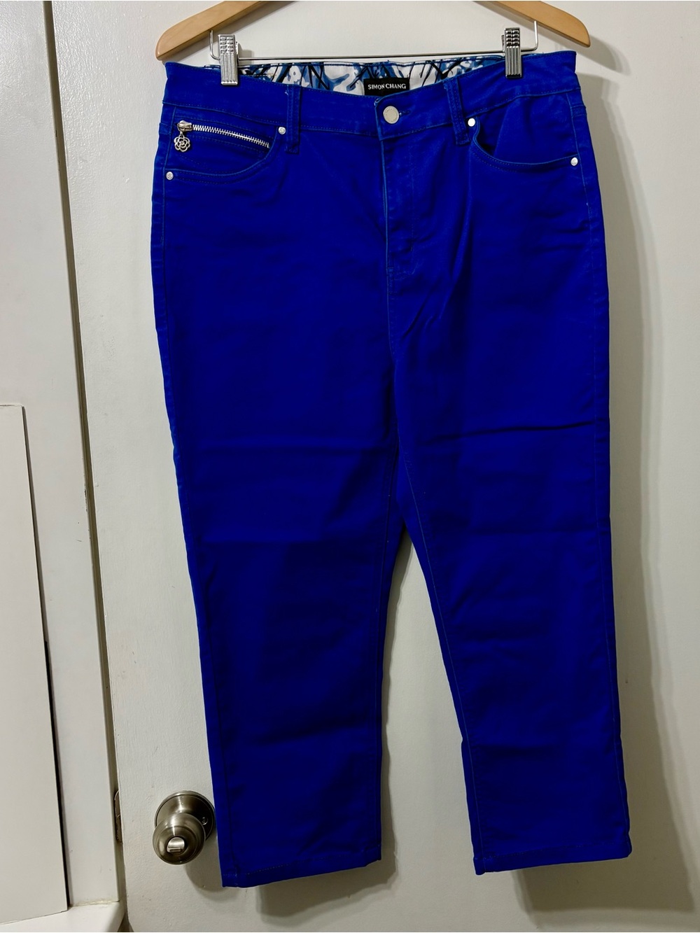 Women’s Royal Blue Simon Chang Slim Jeans -